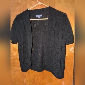 Laura Scott Woman's Large Bolero Sweater